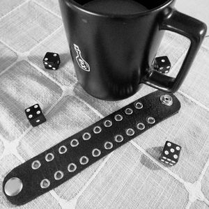 Leather cuff bracelet